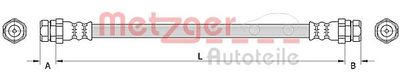 Bremžu šļūtene METZGER 4111534