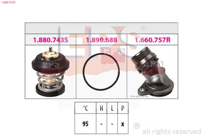 Termostats, Dzesēšanas šķidrums EPS 1.880.757K