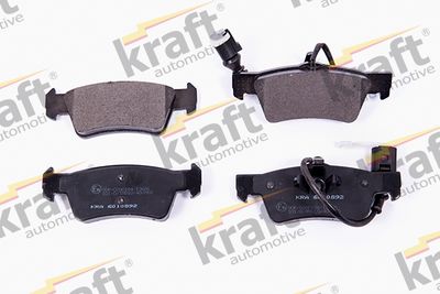 Bremžu uzliku kompl., Disku bremzes KRAFT AUTOMOTIVE 6010892