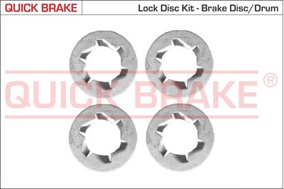 Комплект болтов, тормозной диск QUICK BRAKE 11673K
