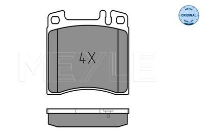 Bremžu uzliku kompl., Disku bremzes MEYLE 0252130418