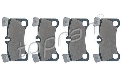 Bremžu uzliku kompl., Disku bremzes TOPRAN 113 822