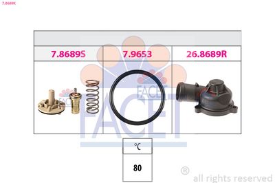 Termostats, Dzesēšanas šķidrums FACET 7.8689K