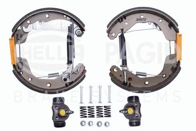Bremžu loku komplekts HELLA PAGID 8DB 355 004-211