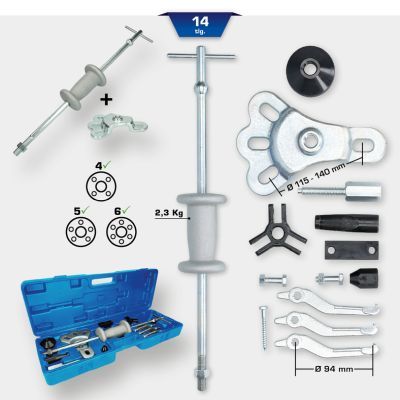 Montāžas instrumentu komplekts, Riteņa rumba/gultnis KS TOOLS BT671300