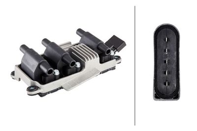 Катушка зажигания HELLA 5DA 358 057-291