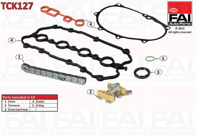 Комплект цели привода распредвала FAI AUTOPARTS TCK127
