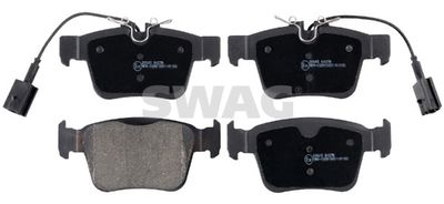 Комплект тормозных колодок, дисковый тормоз SWAG 33 10 7613