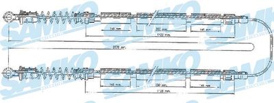 Trose, Stāvbremžu sistēma SAMKO C0203B