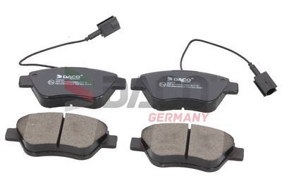 Bremžu uzliku kompl., Disku bremzes DACO 320928