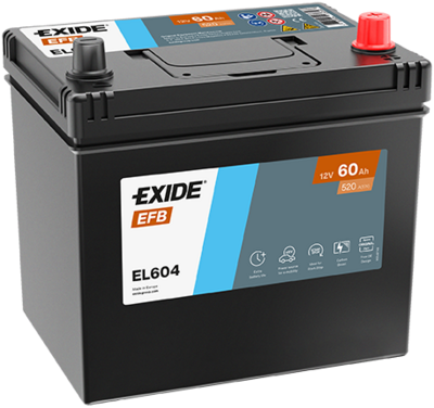 Стартерная аккумуляторная батарея EXIDE EL604