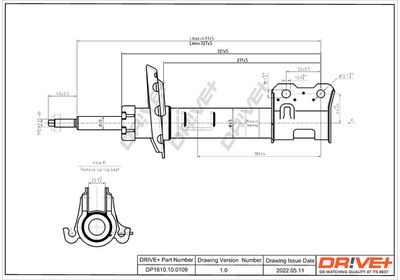 Амортизатор Dr!ve+ DP1610.10.0109
