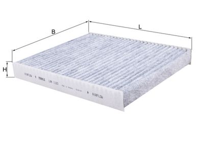 Фильтр, воздух во внутренном пространстве MAHLE LAK 1123