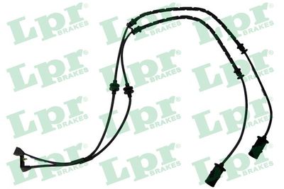 Indikators, Bremžu uzliku nodilums LPR KS0080