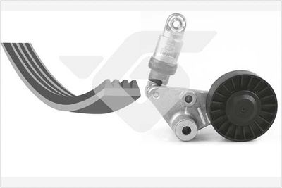 Ķīļrievu siksnu komplekts HUTCHINSON KHV 33