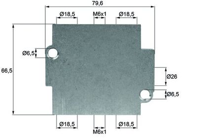 MAHLE TO1580 Termostats, Eļļas dzesēšana