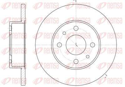 Bremžu diski REMSA 6111.00