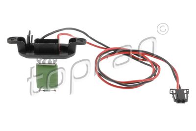 Rezistors, Salona ventilators TOPRAN 702 818