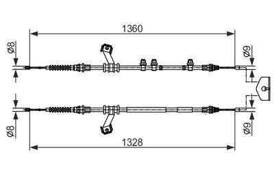 Trose, Stāvbremžu sistēma BOSCH 1 987 482 422