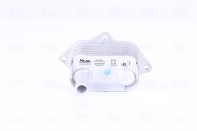 масляный радиатор, двигательное масло NISSENS 91103