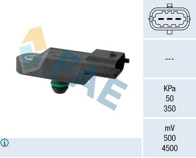 Датчик, давление наддува FAE 15092