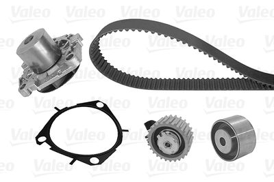 Водяной насос + комплект зубчатого ремня VALEO 614697