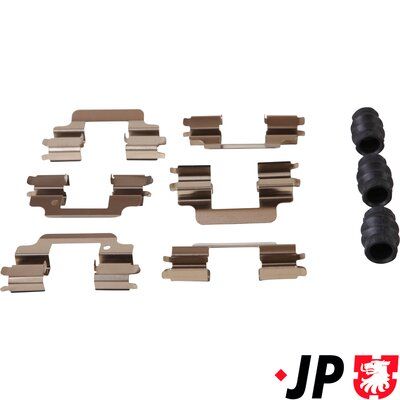 Комплектующие, колодки дискового тормоза JP GROUP 4964002910