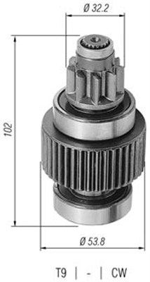 Zobrats, Starteris MAGNETI MARELLI 940113020312