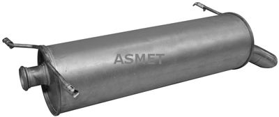 Глушитель выхлопных газов конечный ASMET 09.023