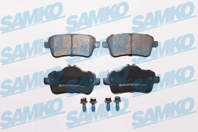 Комплект тормозных колодок, дисковый тормоз SAMKO 5SP1805