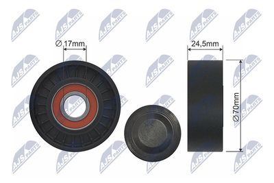 Siksnas spriegotājs, Ķīļsiksna NTY RNK-MS-020