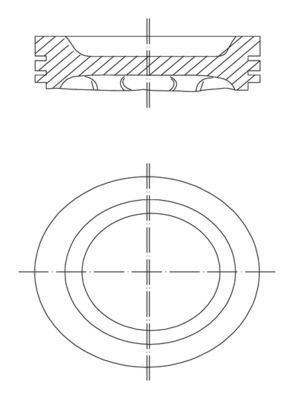 Поршень MAHLE 031 88 00