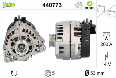 Генератор VALEO 440773