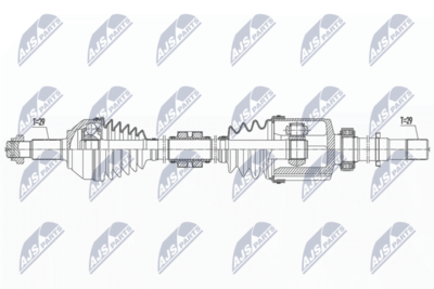 Piedziņas vārpsta NTY NPW-NS-159