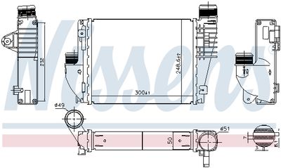 Интеркулер NISSENS 961522