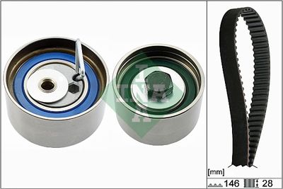 Комплект ремня ГРМ Schaeffler INA 530 0587 10