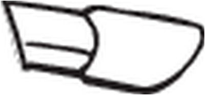 Труба выхлопного газа BOSAL 318-263