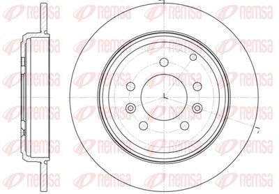 Bremžu diski REMSA 6330.00