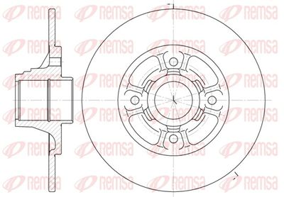 Тормозной диск REMSA 6073.00