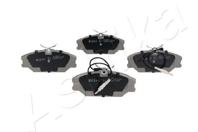 Комплект тормозных колодок, дисковый тормоз ASHIKA 50-00-0081