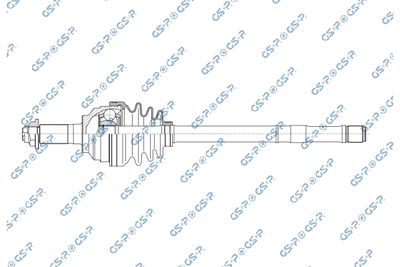 Приводной вал GSP 234001
