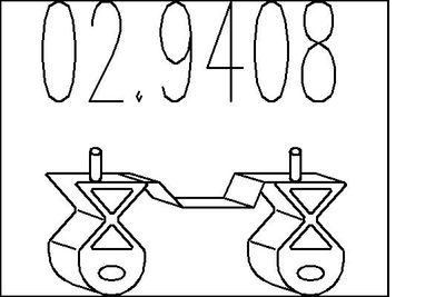 Буфер, глушитель MTS 02.9408