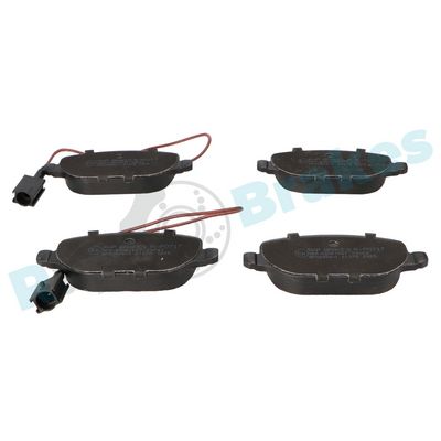 Bremžu uzliku kompl., Disku bremzes RAP BRAKES R-P0717