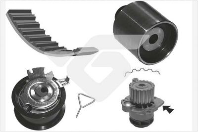 Ūdenssūknis + Zobsiksnas komplekts HUTCHINSON KH 194WP57