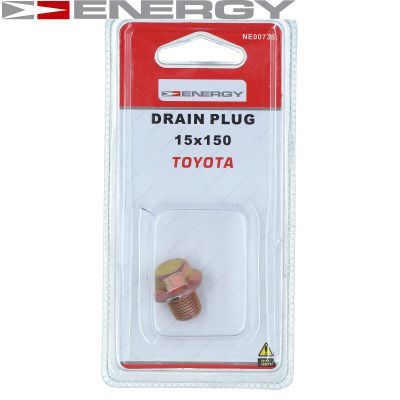 Резьбовая пробка, масляный поддон ENERGY NE00735