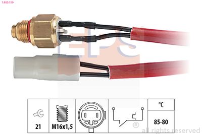 Термовыключатель, вентилятор радиатора EPS 1.850.150