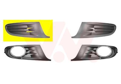 Ventilatora reste, Bampers VAN WEZEL 5863592