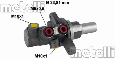 Главный тормозной цилиндр METELLI 05-0794