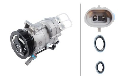 Компрессор, кондиционер HELLA 8FK 366 200-431