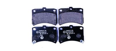 Bremžu uzliku kompl., Disku bremzes HELLA 8DB 355 017-121